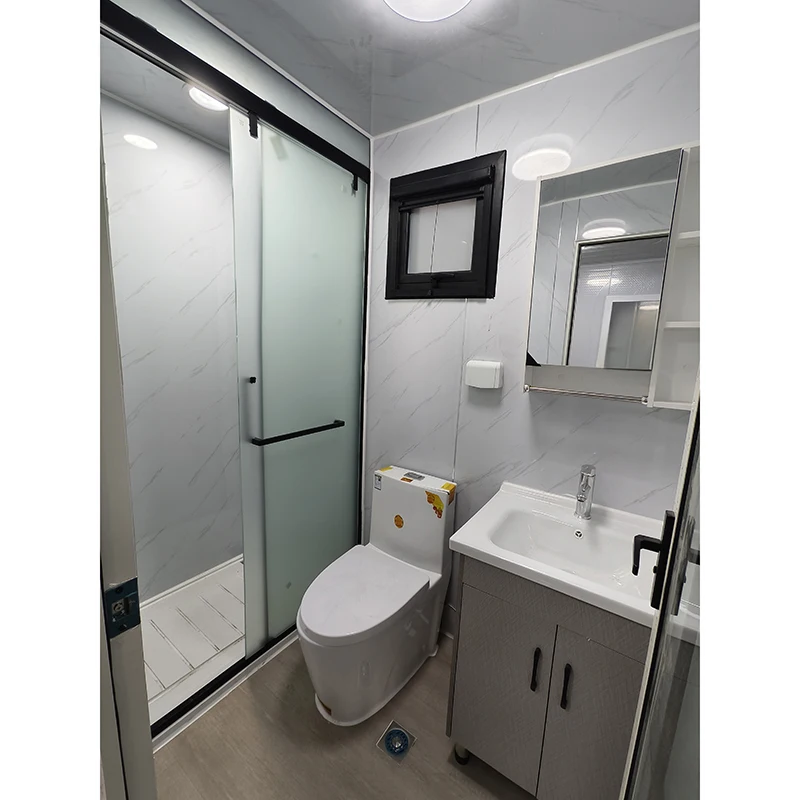 Prefab Tiny House Modular Garden Shed Studio With Bathroom Outdoor Container Apartment Use image 4