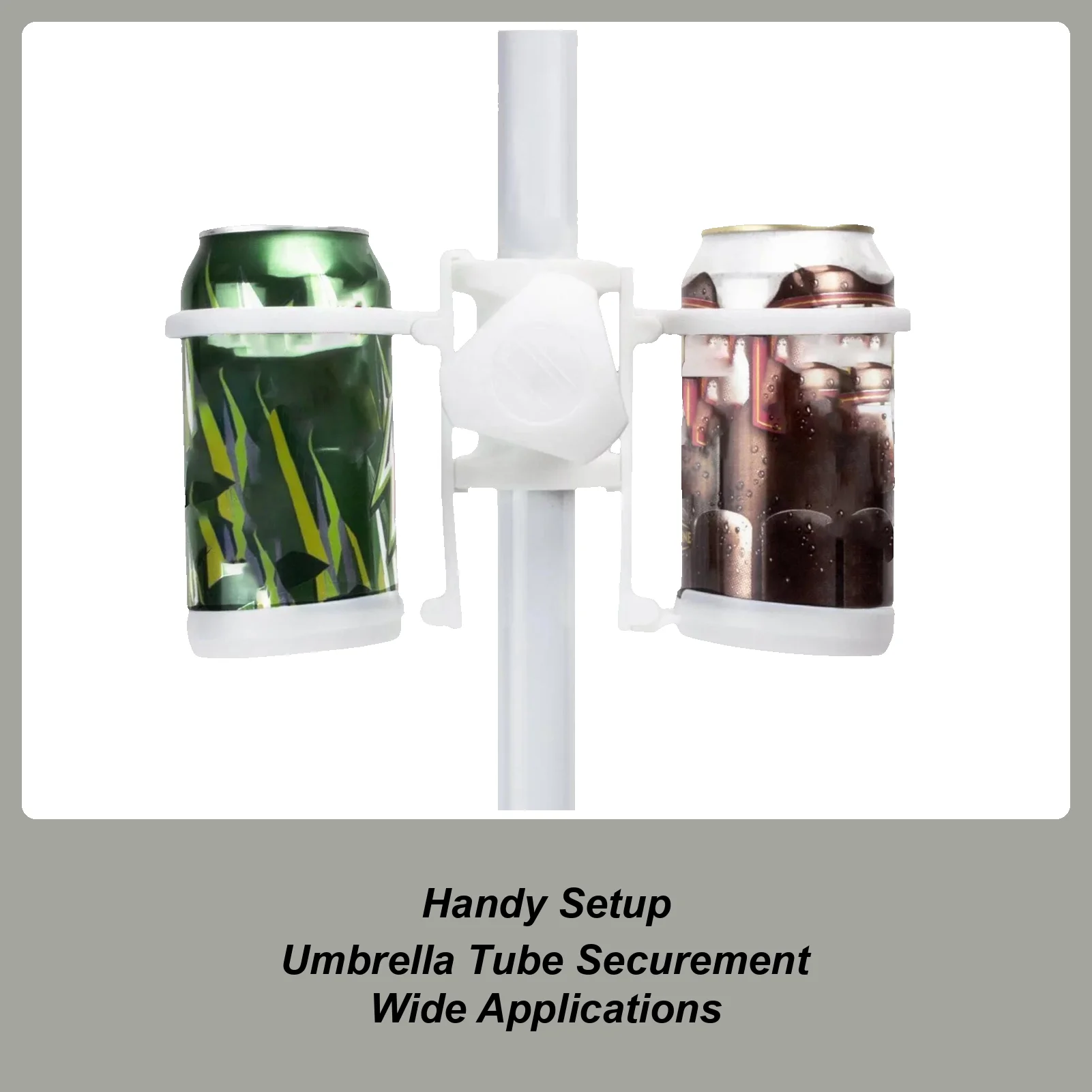 Umbrella Cup Holder For Beach Outdoor Umbrella Water Bottle Holder Leakproof Beverage Bottle Rack For Garden Beach Lawn Parasol