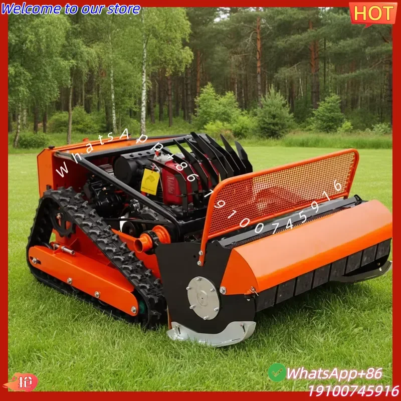 2026Hot Efficient Grass Cutter Zero Turn Lawn Mower Automatic Grass Cutting Machine Remote Control Lawn Mower for