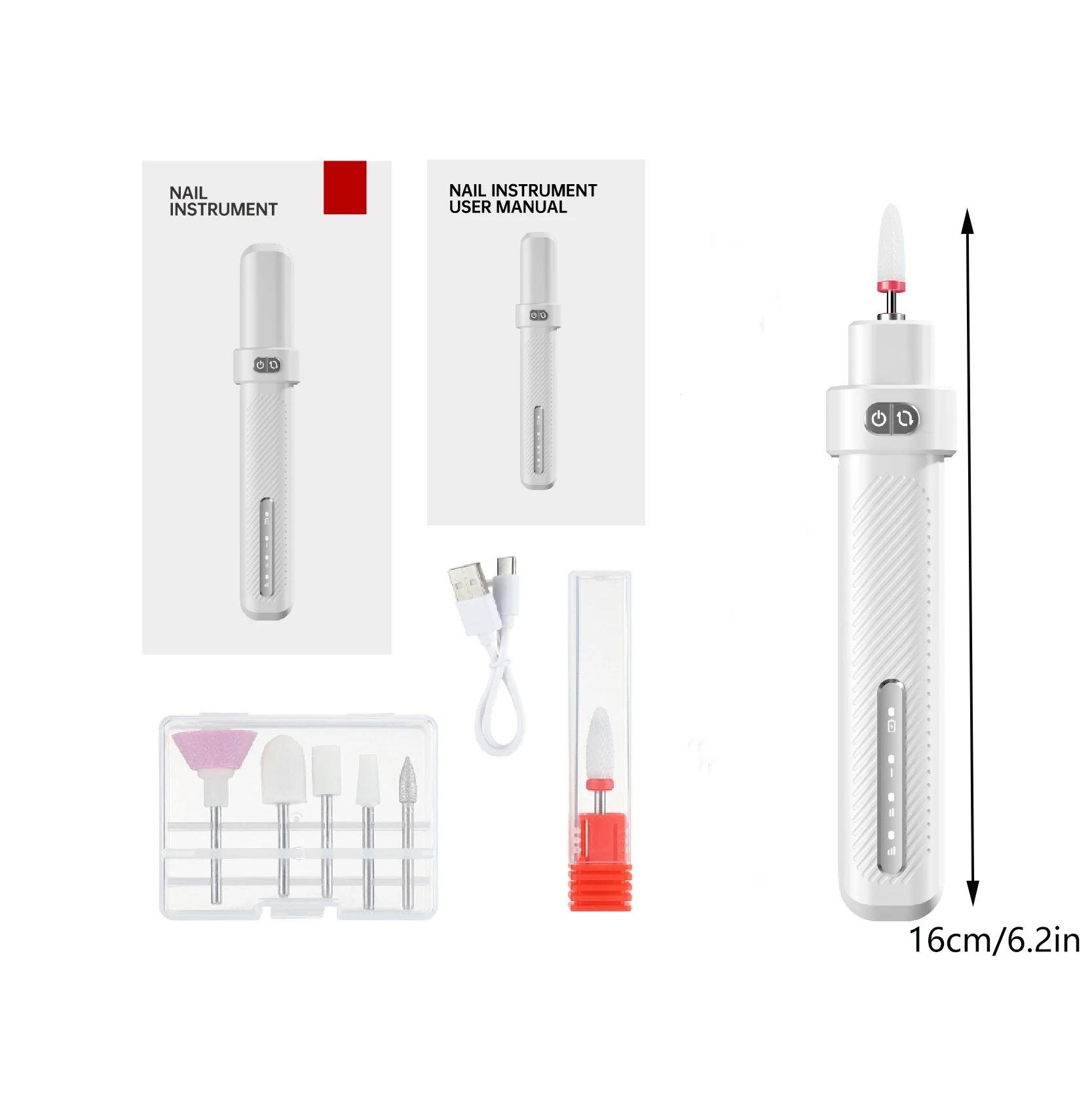 Praktischer Nagellack elektro mechanischer Nagel entferner Nagellack Maniküre Polieren elektrischer Nagellack Werkzeuge