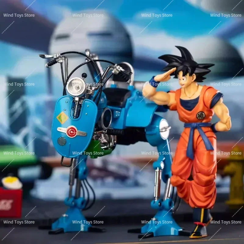 متوفر في المخزون الخيال جوهرة FJ TOYS ZJ-02 لعبة دراغون بول جوكو الأب الابن قاطرة ثنائية المشي روبوت يقترن مع شخصيات العمل SHF #2