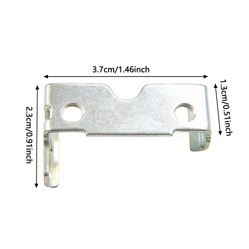 (.) Electric Push Scissors 2 Hole Blade Slide Holder Hair Clipper Bracket Trimmer Replacement Compatible For 8148