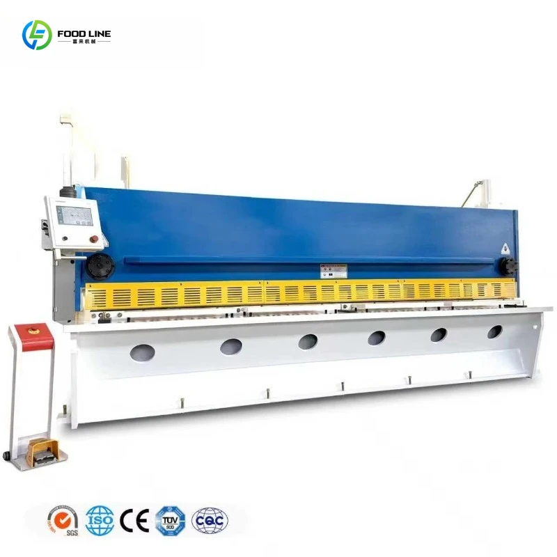 Scrap Metal Shearing Machine Hydraulic CNC Gate 2500MM Iron Sheet Plate Shear Cutting Manual Best Price Commercial Tool