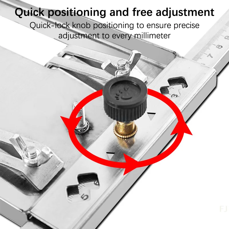 [YU]Cutting Machine Edge Guide Positioner Cutting Machine Safety Table Saw Circular Saw