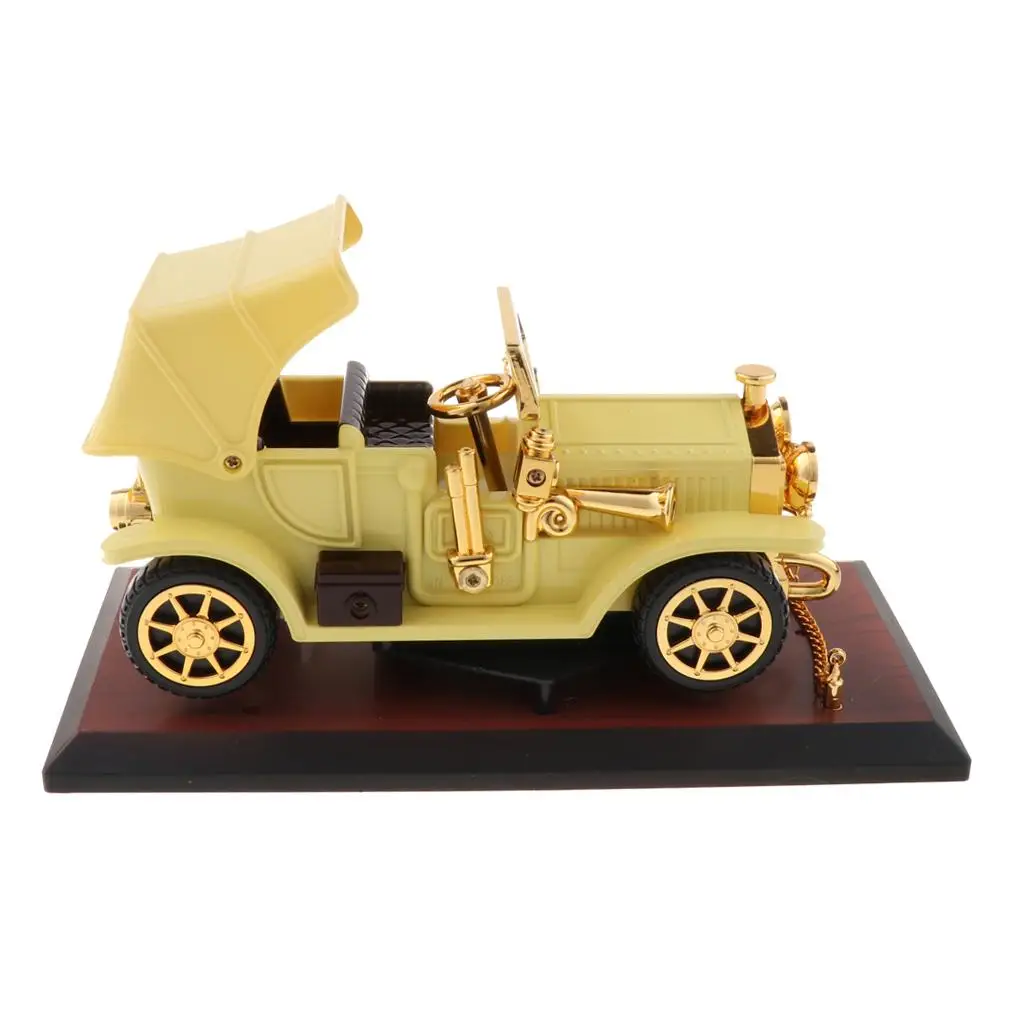 Creative Car Shape Musical Box Mechanism with Base, Play " The Sky"