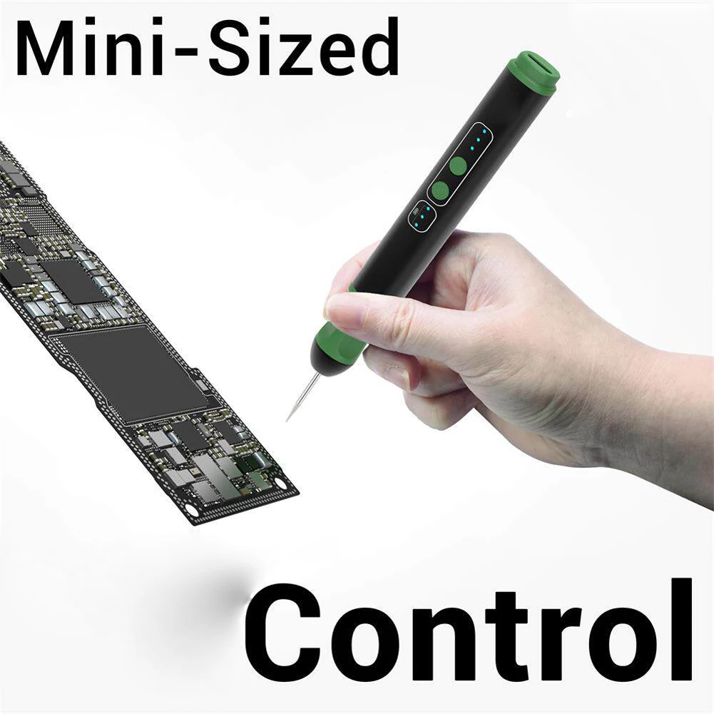 

Adjustable 5 Speed FOR MINI Electric Grinding Pen Set With 10 Sanding Heads 5V For Phone Repair Grinding And Polishing