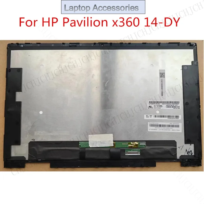F 14 "para HP Pavilion X360 Convertible 14-DY pantalla LCD Digitalizador de pantalla táctil 1920x1080 FHD stylus táctil