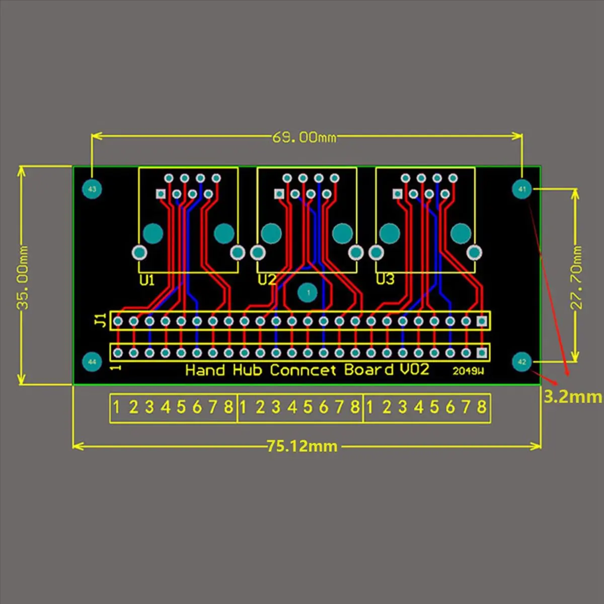 Sdfc 5X RJ45 Female…