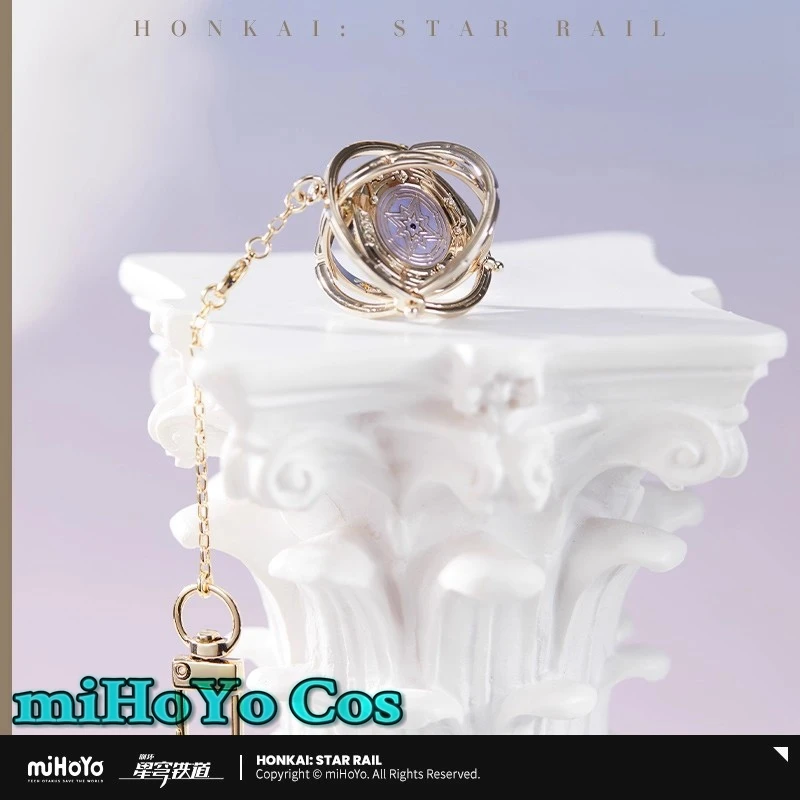 [Genuine] Robin Metal Pendant miHoYo Game Honkai Star Rail Cosplay Chain Pendant Necklace Anime Cartoon Accessories Necklace - Image 4