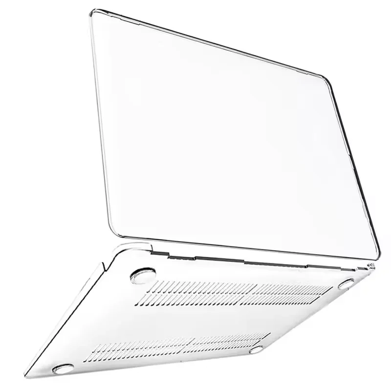 Crystal Clear Laptop Case for Macbook Air 13.6 M4 15 M3 Hard Cover for Mac Book Neo 2026 Pro 13 M1 M2 14 16 Sleeve Accessories
