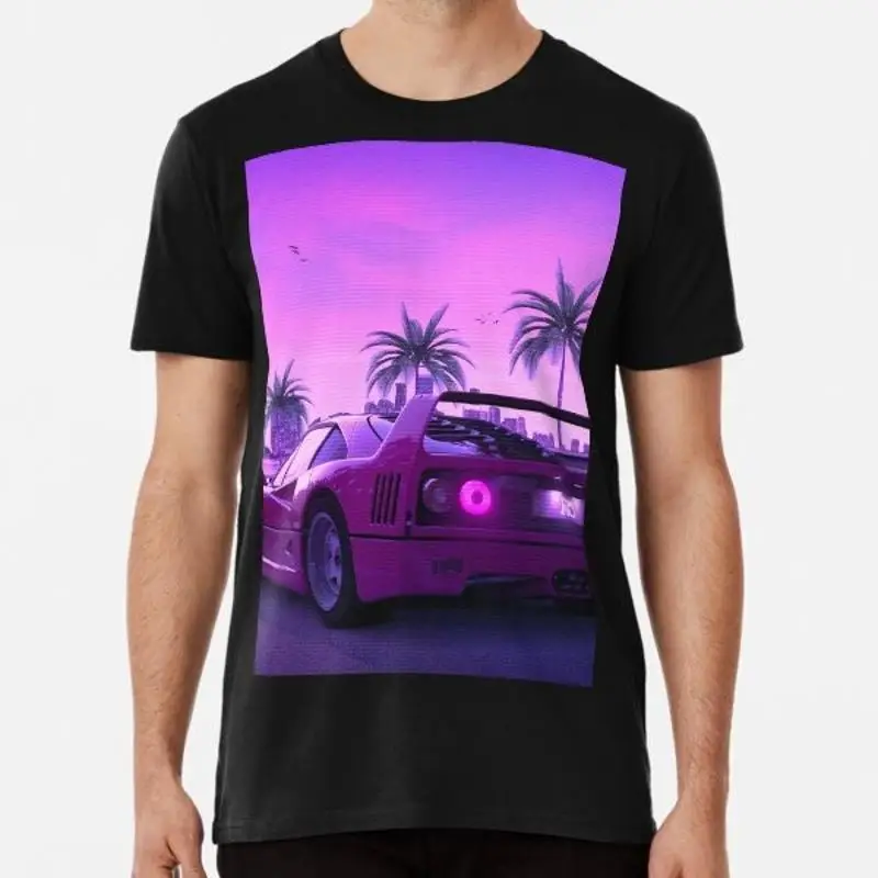 F40 Sunset Made in Australia T Shirt S to 2XL