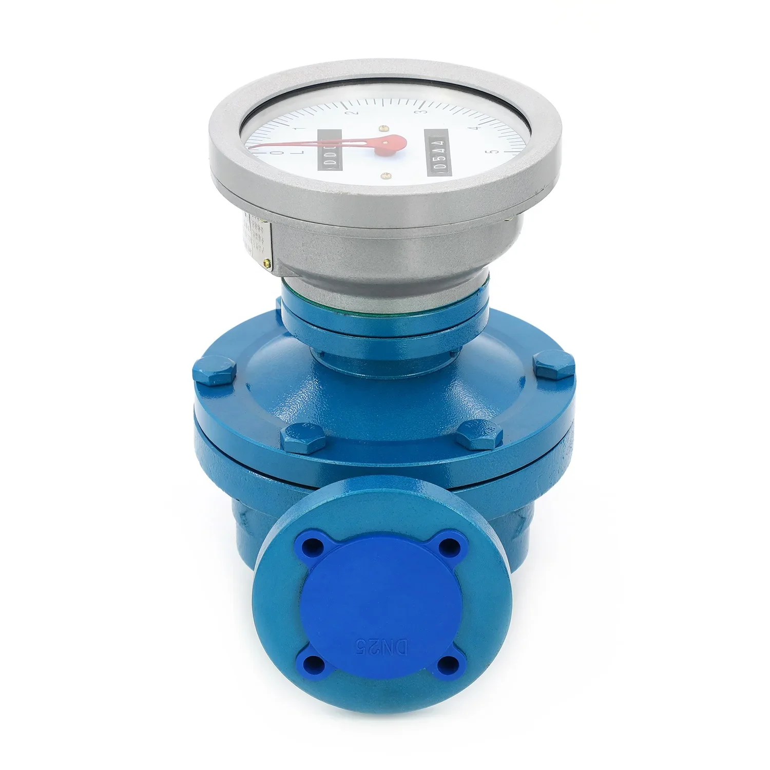 High viscosity diesel asphalt heavy oil syrup oval gear flow meter Intelligent digital oil flowmeter