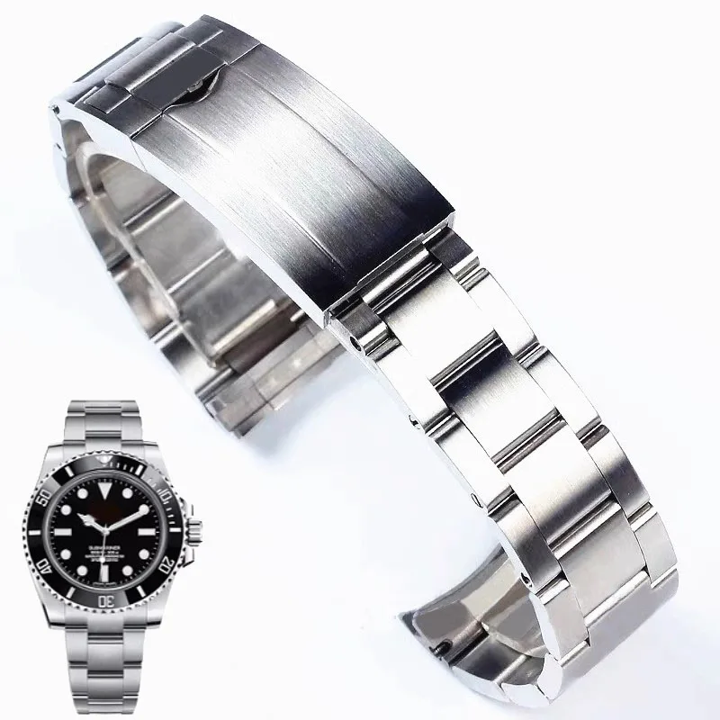 Oyster Bracelet 904 Stainless Steel Watch Band for Rolex SUBMARINER DAYTONA SUP GMT Men's Watch Bracelet Metal Strap 20mm 21mm