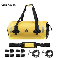 Waterproof Bag Universal Motorcycle Bags 40L 80L/90L Motorbike Dry Duffel Bag Travel Motorcycling Cycling Hiking Camping