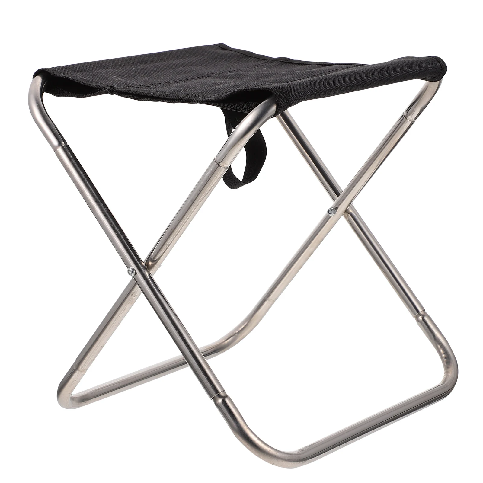 

Portable Camping Chairs Outdoor Folding Chair Fishing Stools Durable Stainless Steel Hiking Travel Climbing Beach Picnic Garden