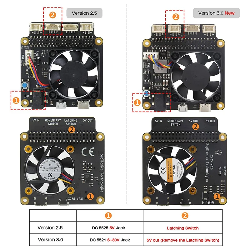 Imagem -04 - Placa de Expansão de Gerenciamento de Energia para Raspberry pi 4b Nas X825 Disco Rígido Sata 2.5 X735 V3.0 Ssd