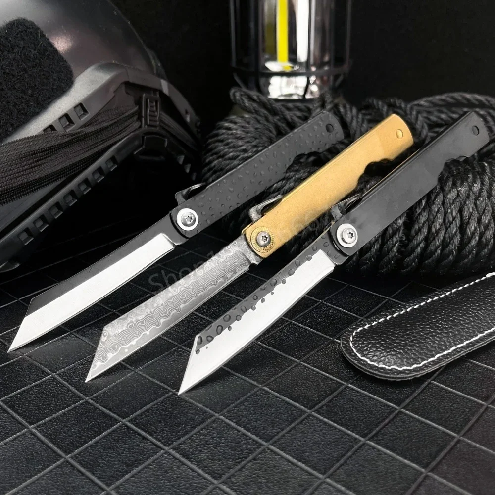 Higonokami  Forged Steel Folding Knife Sharp Outdoor Pocket Fishing Climbing Camping Knife Defensive Cutting Hunting EDC Tool