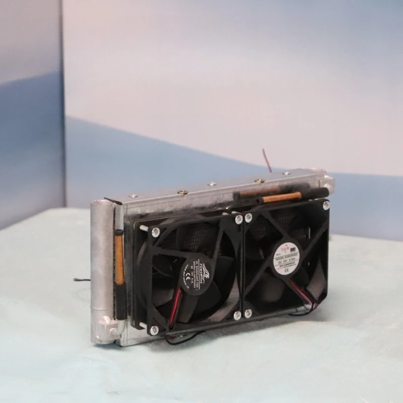 WT1216P2 Parallel Flow Microchannel Condenser Air Cooled Micro Radiator Mini Large Heat Cooler