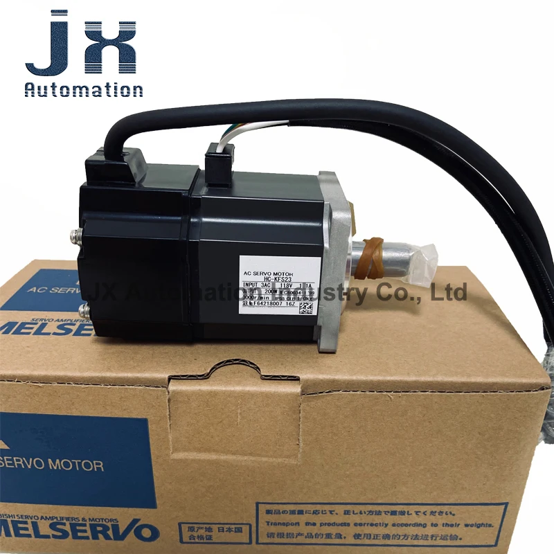 오리지널 HC-KFS23 HC-KFS23K HC-KFS23B HC-KFS23BK, 200W, 3000RPM, AC 서보 모터