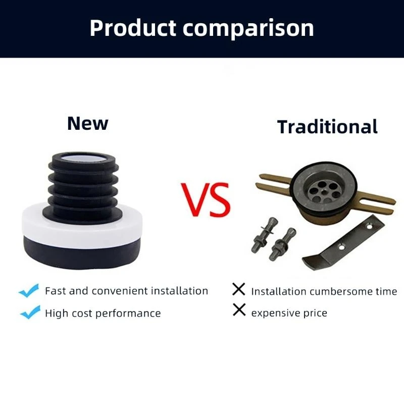 Toilet Flange Sealing Rings Urinal Sealing Rings 2pcs for Urinal Maintenance 601C