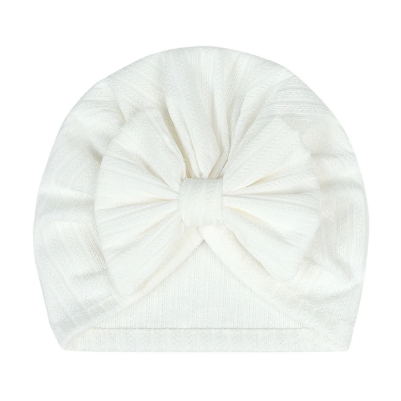 Newborn Beanie Hat for Baby Turban Newborn Hat Infant Soft Skull-Cap Bowknot Hat Elastic Stretch Headwear Baby Essential