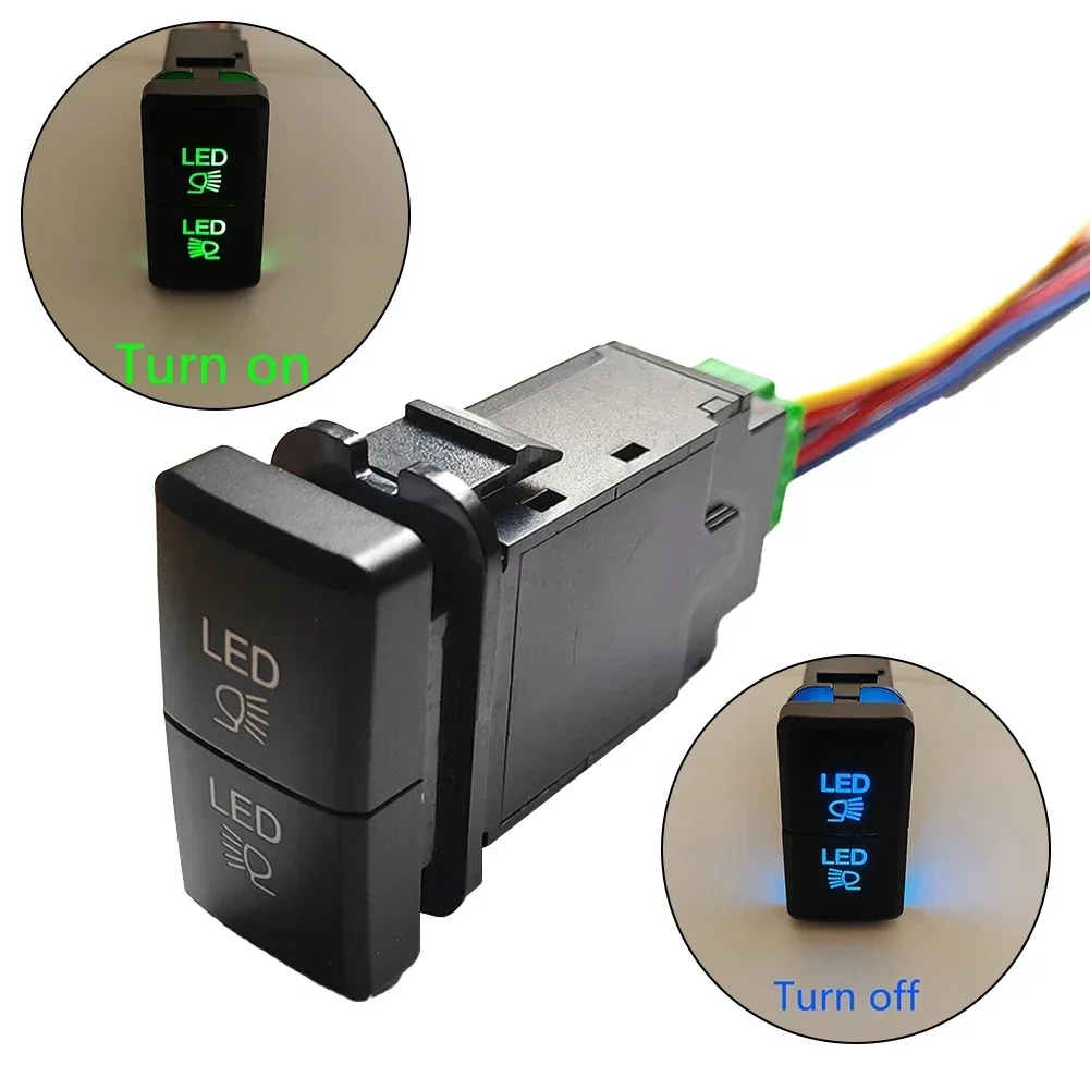 

Fog Light Switch Button For TOYOTA 2000-2013 For Hilux 2003-2007 For PRADO120 For Landcruiser 100 Light Switch Button Car parts
