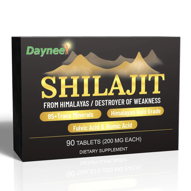 

1 box of Shilajit tablets to enhance human immunity protect the liver promote exercise and health food