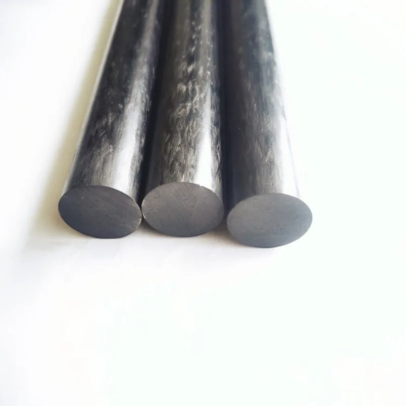 

5-30mm Carbon Fiber Rod CFRP Round Bar for 3D Printer PCB Circuit Board Bearing