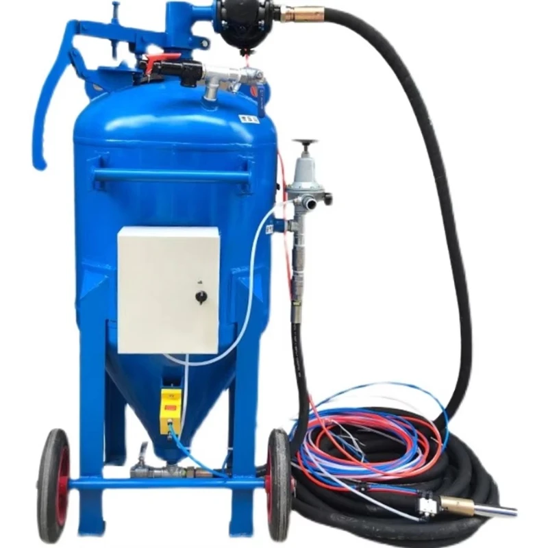 

YS sandblasting and rust removal equipment, portable air sandblasting machine, sandblasting machine