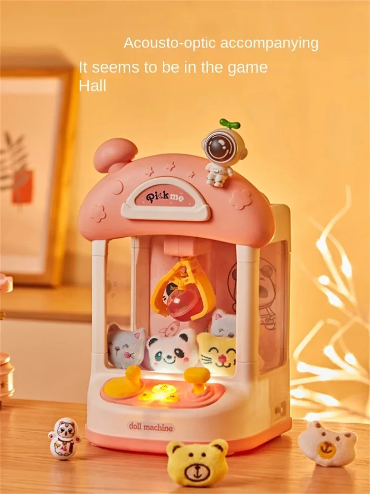 Mini Claw Machine Claw Machine For Kids With Sound And Light Funny Game And Gift For Party Girls Boys