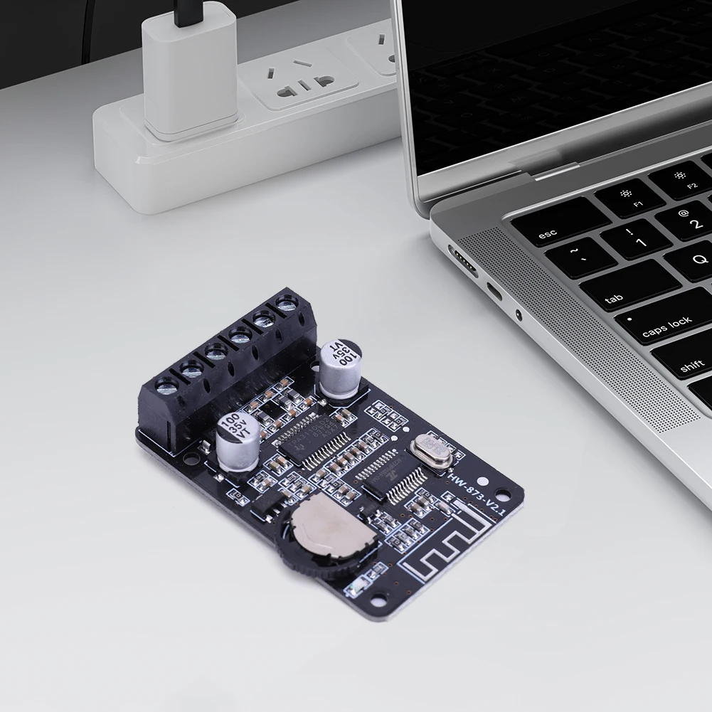 Bluetooth-compatible Stereo Amplifier Board 10W 15W 20W High Power Digital Module Dual Channel DC8-24V for Audio Stereo