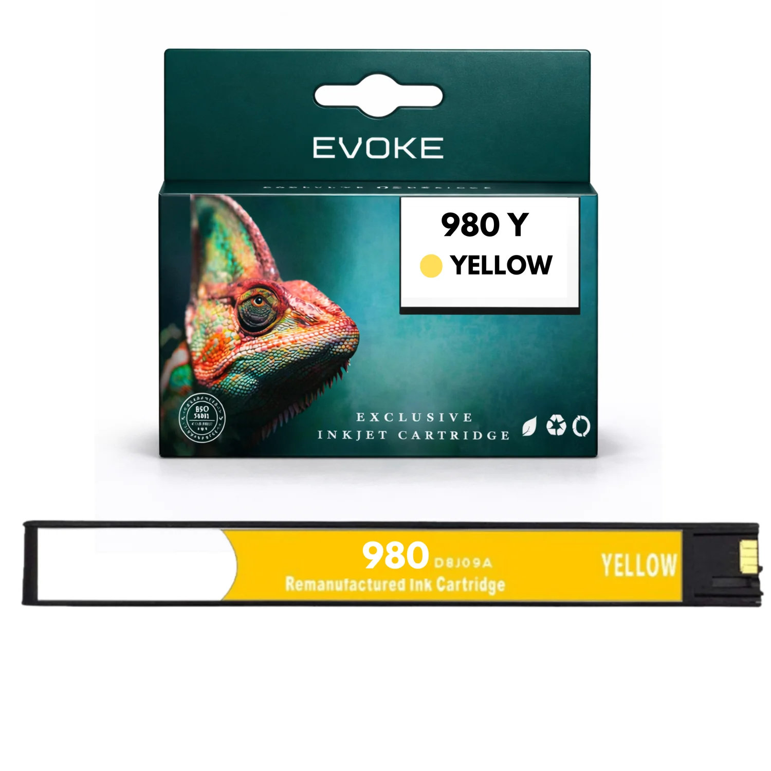 Evoke Compatibele Toner voor HP 980 Y 980Y D8J09A Geel Oj Enterprise X555 MFP X585