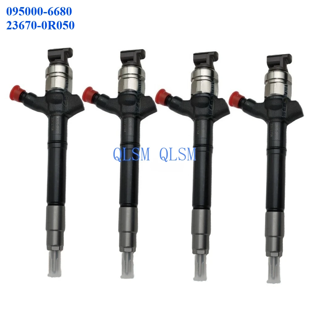 

095000-6680 Diesel Fuel Injector 23670-0R050 For Toyota RAV4 2.0 D 1AD-FTV-
