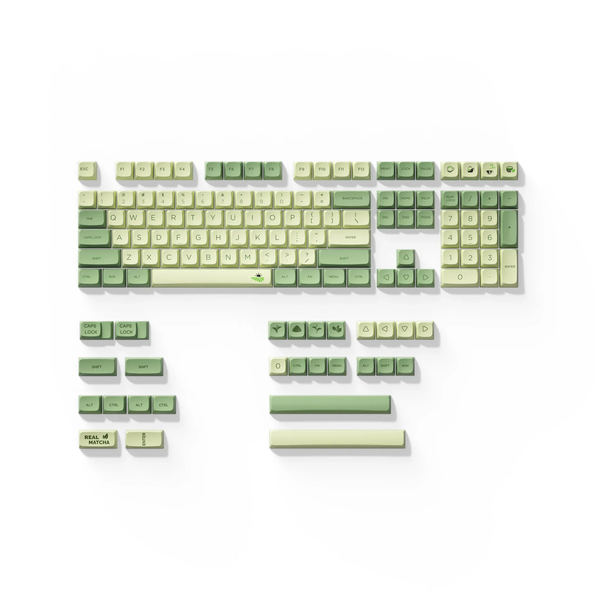 XDA High Theme Keycap PBT Sublimação Mecânico Teclado Cap Adaptação Completa 68/75/84/96/98/104