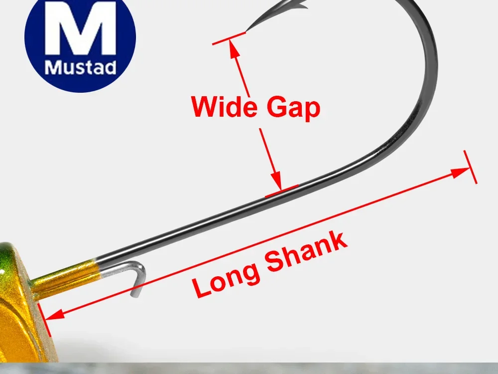 Spinpoler 7g/10g/14g/20g/30g Swimbait Jigkopf mit Weitem Gap und Langem Schaft, Widerhaken in Fischform, Jighaken für Süß- und Salzwasser-Angeln – Detail 8
