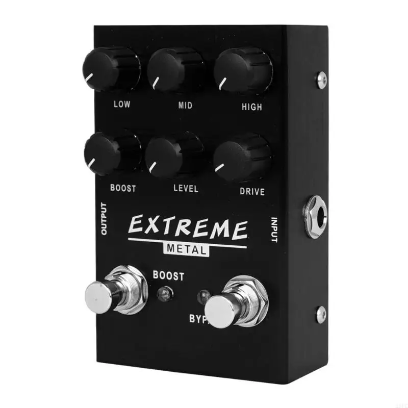 

Portable Heavy Metals Distortion Guitar Effect Pedal Guitar Effector Digital Delay Accessory for Practice Recording