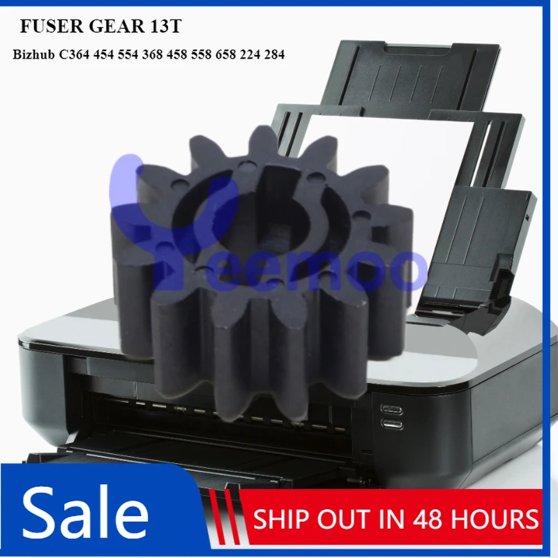 

10PCS Fuser Gear 13T Replacement for Konica Minolta Bizhub C224 C284 C364 C454 C554 C368 C458 C558 C658 Copier Machine Parts