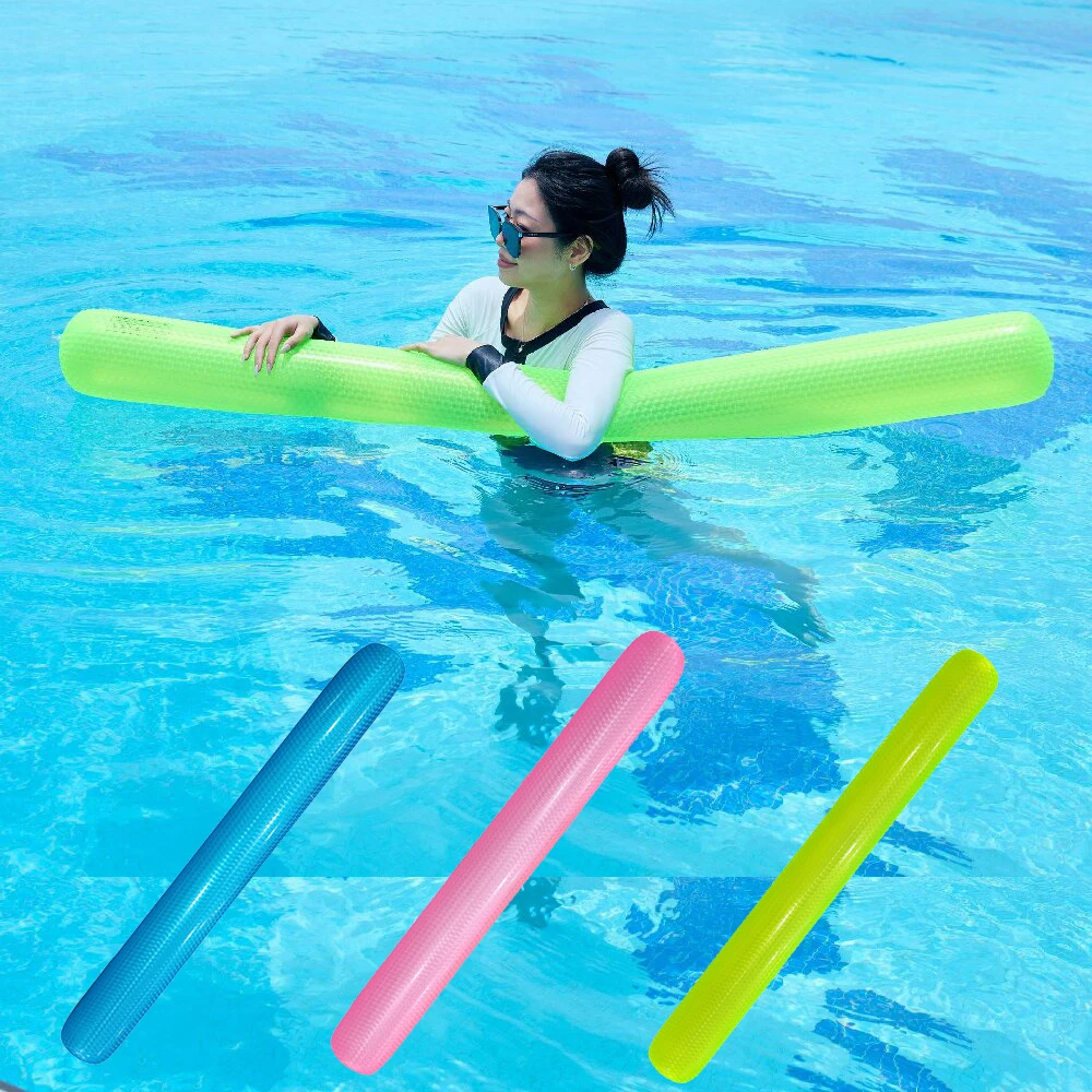 1Pcs Inflatable Swim Stick Inflatable Pool Float Stick Pool Accessory Swim Tube Adult Swim Float Ring Summer Water Toys