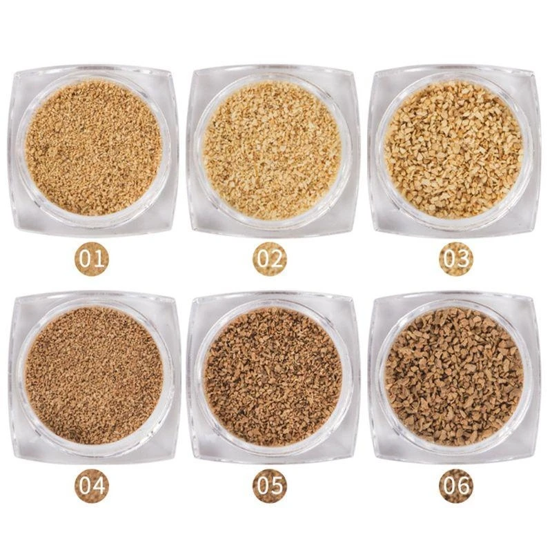

6 Bottles Sand Seashell Fillings DIY UV Resin Frames Crafts Making