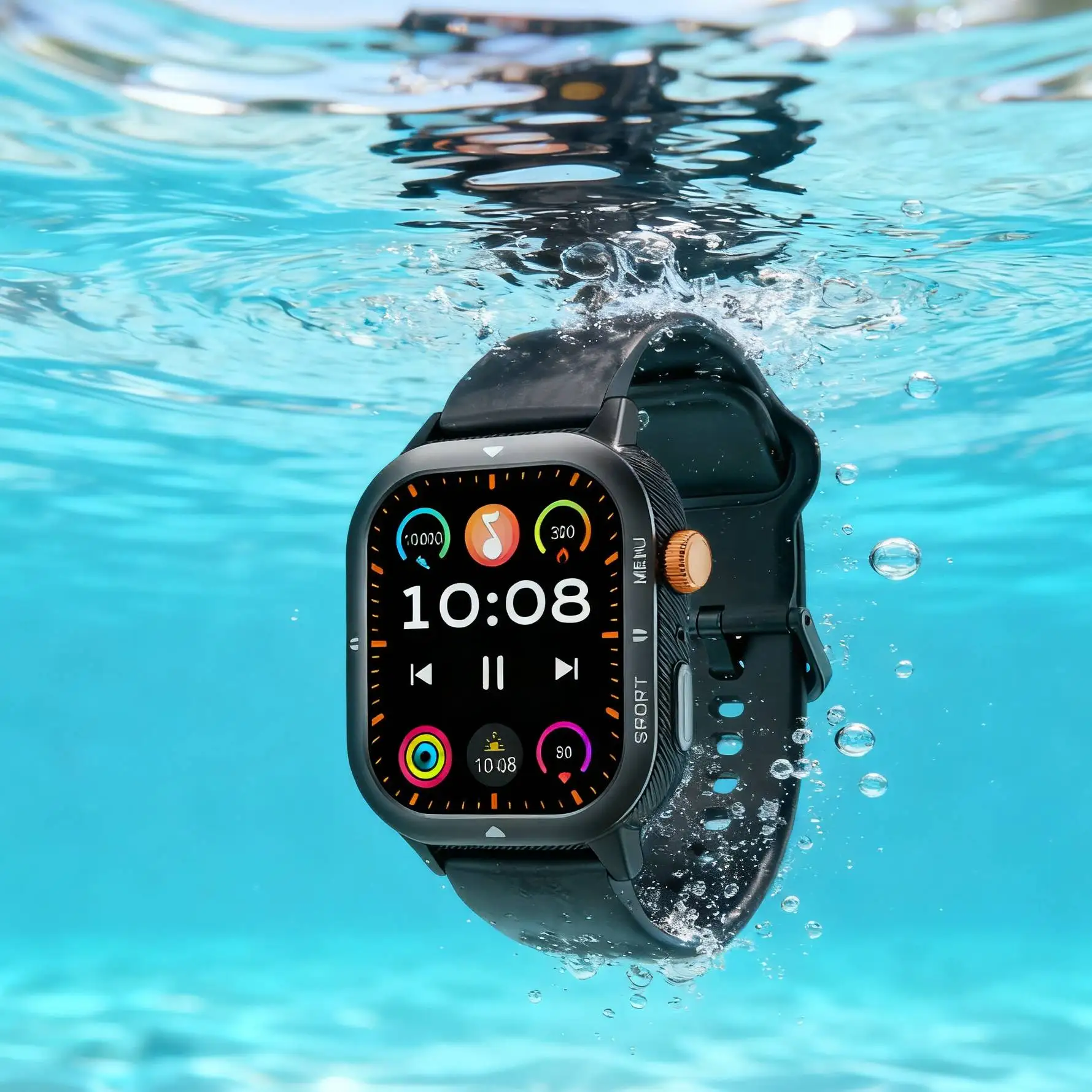 

LEADOYS C30 Outdoor Sports Smart Watch for Women Dust Resistance 100+ Sports Modes Multiple Watch Faces Gift for Christmas