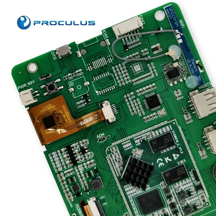 Proculus 7.0'' industry lcd panel manufacturer industrial lcd display 7 inch screen for  android industrial display