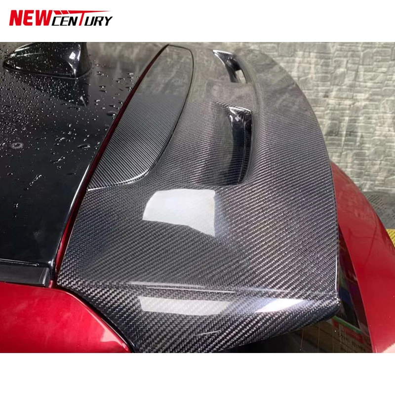 Suitable for the 2011-2022 Lexus CT200 modified TRD carbon fiber hollow tail top wing