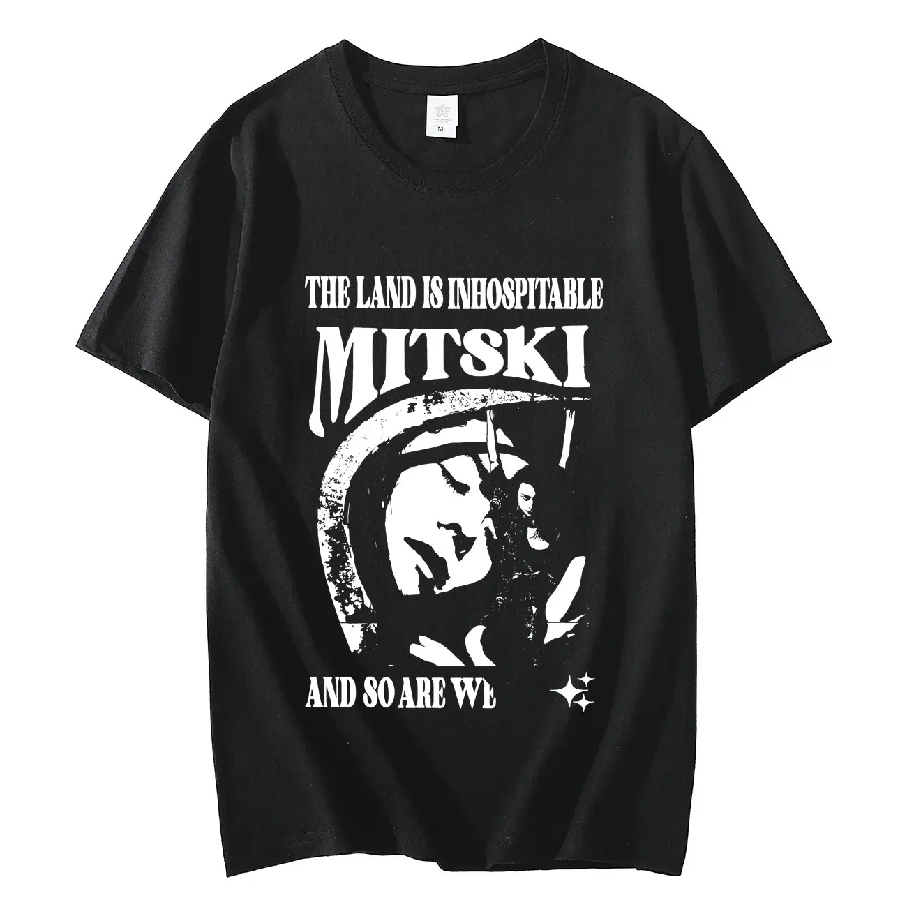 Singer Mitski Album Art Graphic T Shirts Men's Women's Fashion Vintage Aesthetics T-shirt Casual Comfort Pure Cotton T-shirts