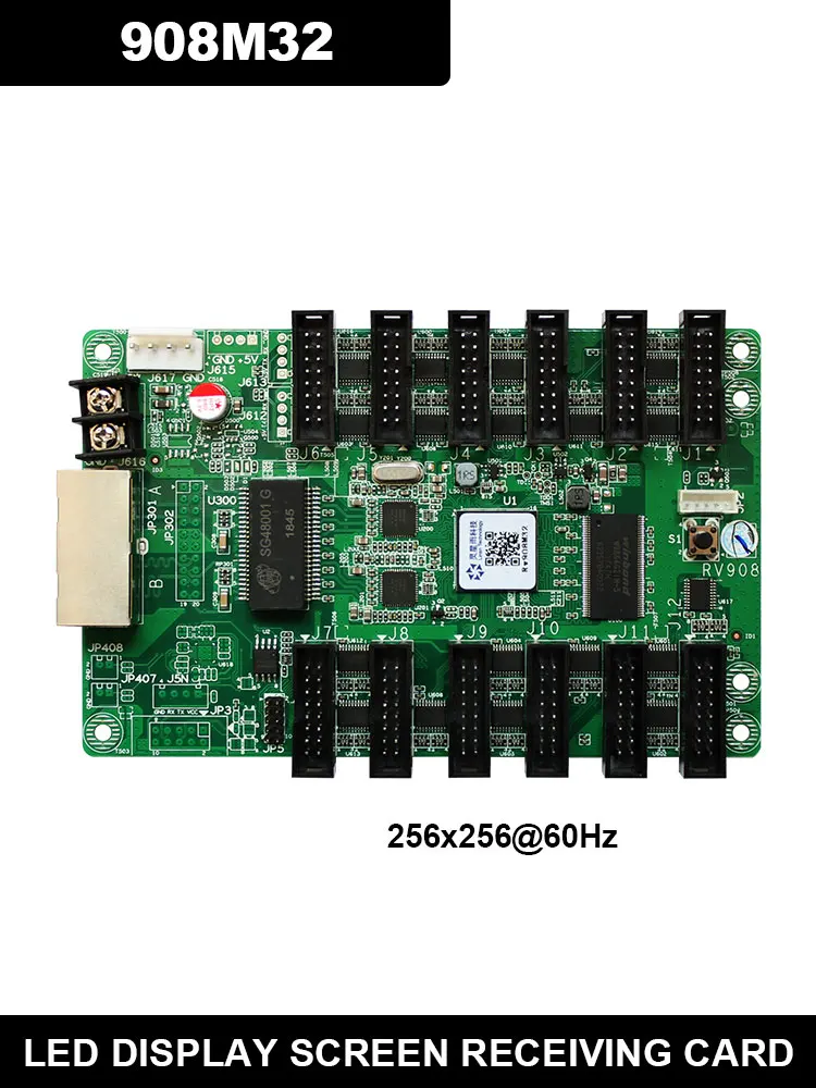 Linsn RV908 RV908M32 LED Screen Display Control Receiving Card Support Static 1/2 1/4 1/8 1/16 1/32 Scan Work with TS802D - Image 4