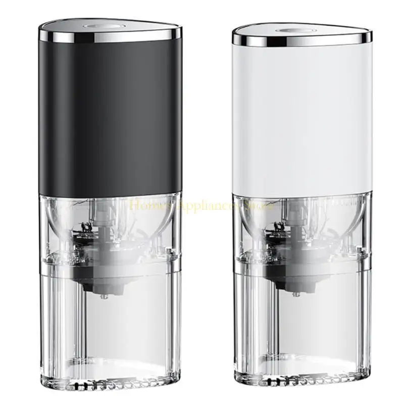 D0AB電気コーヒーグラインダー電気グラインダービーンミル調整可能なグラインド設定