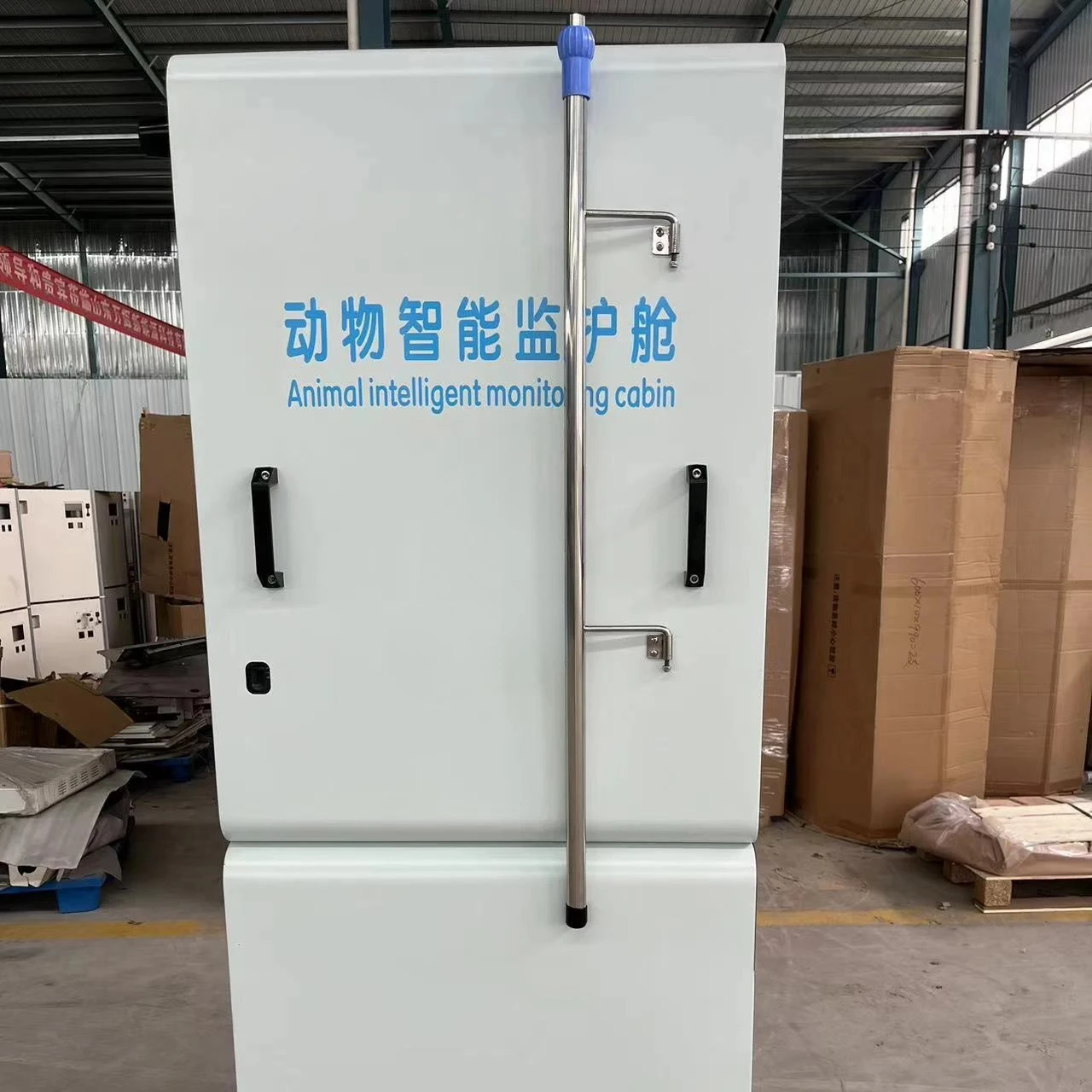 Convenient Control Advanced Veterinary Oxygen Cage Combining Nebulization Constant Humidity System Pet ICU Cage