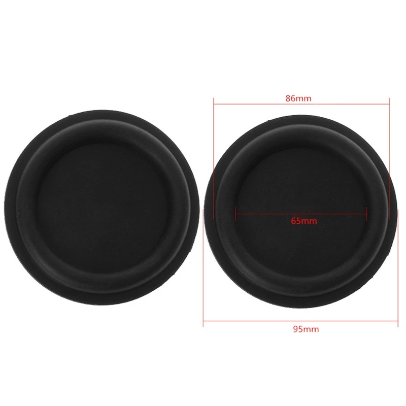 2PCS 75/90/92/139mm Bass Diaphragm Vibration Membrane Passive Radiator Speaker Repair Parts DIY Home Theater Accessories