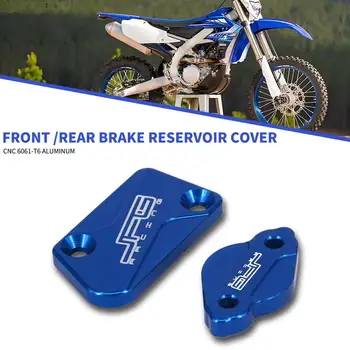 야마하 YZ125 YZ250 YZ250F YZ426F YZ450F 08-20 YZ125X WR250F WR450F용 CNC 가공 앞뒤 브레이크액 저장통 커버 캡 8 best sales yz450f - №6