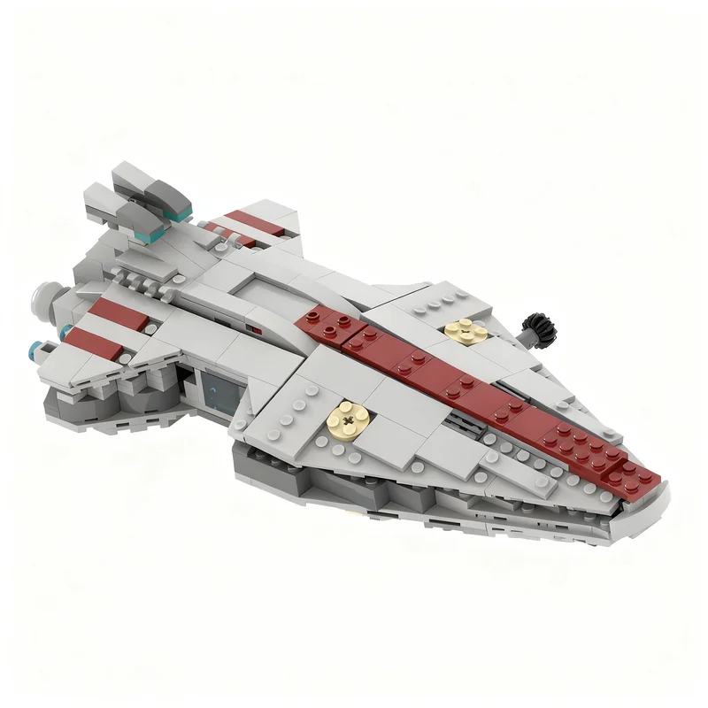 464pcs MOC Star Battle Venator Altbuild 2x Smart Play Falcon Model Building Blocks Toy Construction Christmas Gift Craft Brick