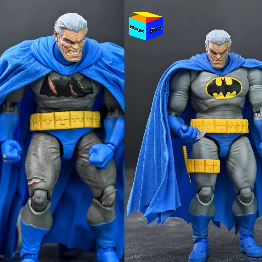 Caballero Oscuro a escala 1/12 hecho a mano, retorna el Batman Bruce, cabeza tallada ct25 para soldado masculino de 6 pulgadas, modelo de figuras de acción Mafex